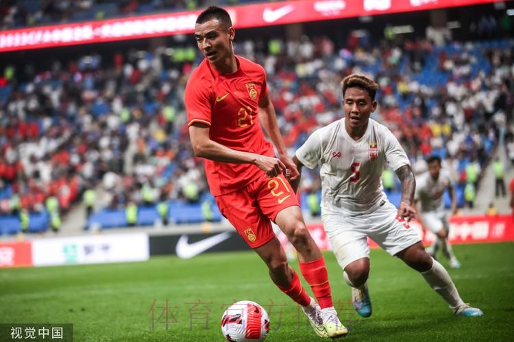 中国队友谊赛4:0击败缅甸队 武磊攻入两球